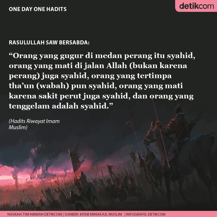 One day One Hadits Mati Syahid