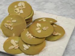 Resep Green Tea Almond Crispy Khas Surabaya