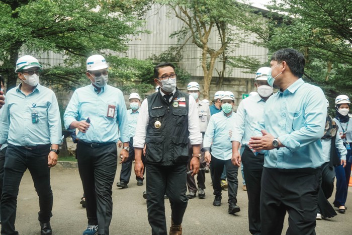 Ridwan Kamil intip produksi motor listrik Gesits