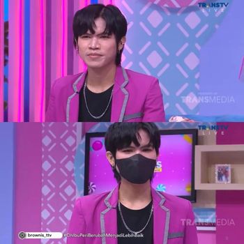 oto pria Tulungagung yang viral saat cosplay jadi pemain drakor.