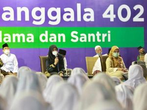 Suasana Syahdu Tahlil Bersama di Banyuwangi untuk Kru KRI-Nanggala-402