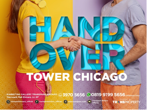 Investasi Pasti! Transpark Bintaro Lakukan Serah Terima Tower Chicago