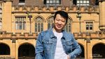 Foto: Narsis Dulu di Depan Destinasi Wisata Terkenal Australia