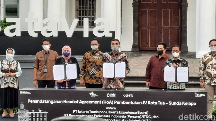 Revitalisasi Kota Tua Jakarta.
