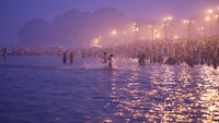 Festival ini dilaksanakan di India 4 kali dalam kurun 12 tahun.  (iStock)