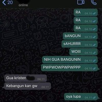 Kalau mau ngebangunin teman yang sahur lain kali coba dipastikan dulu biar nggak salah. Kalau kayak gini kan usaha buat banguninnya jadi mubazir deh.. Foto: instagram.com/receh.id