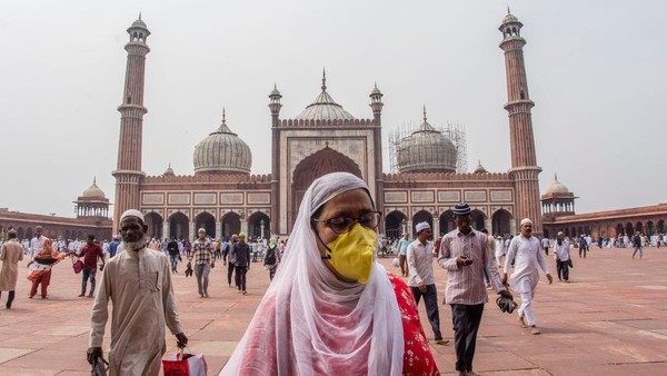 Masjid-masjid di India Jadi Tempat Perawatan Pasien COVID-19