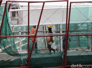 Progres Capai 80%, Jembatan Penghubung MRT-Transjakarta Dibuka saat HUT DKI
