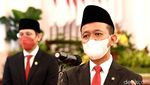 Momen Jokowi Lantik Nadiem Makarim dan Bahlil Lahadalia