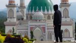 Ngabuburit di Masjid Paling Termegah di Tapanuli Selatan