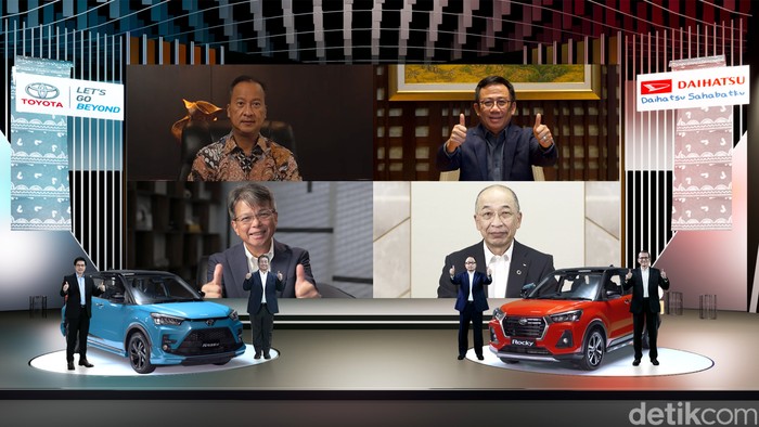 Peluncuran Kolaborasi Toyota Raize-Daihatsu Rocky