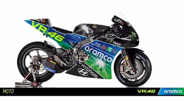 Penampakan VR46 MotoGP 2022