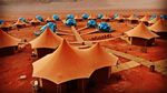 Foto: Bukan di Planet Mars, Ini Penginapan di Yordania