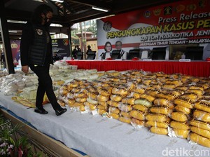 Terbongkar 2,5 Ton Sabu di Serambi Mekah Pasokan dari Timur Tengah