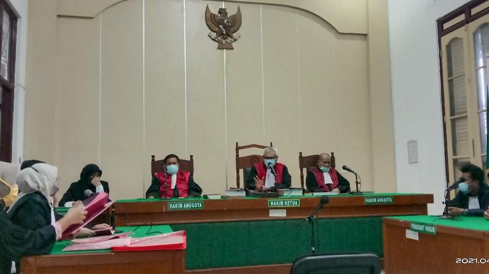 Suasana sidang Ketua KAMI Medan (Ahmad Arfah-detikcom)