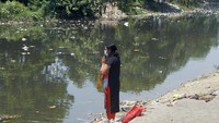 Sungai Gangga ialah salah satu sungai paling tercemar di dunia. Pemerintah India mencatat pada tahun 1970-an bahwa 600 kilometer area Sungai Gangga ialah zona polusi. (iStock)