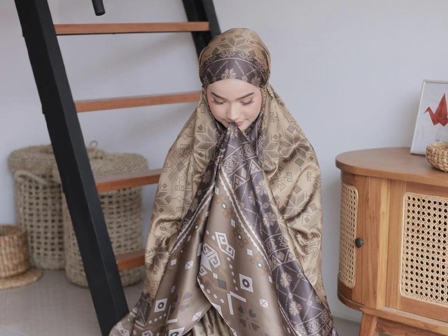 Tren mukena untuk lebaran 2021.