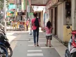 Bocah Viral Dijambak Gegara Setoran Ngemis Kurang Diamankan Dinsos Sumsel
