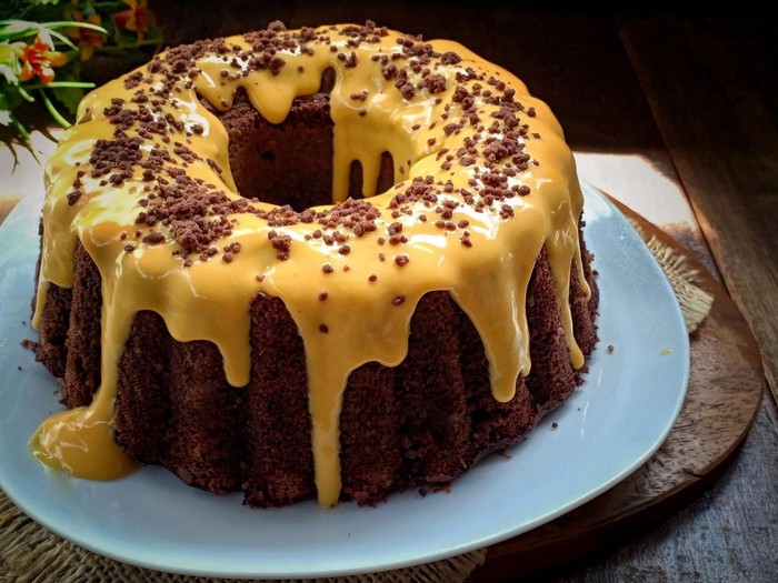 Resep Pembaca : Chocolate Cake Salted Egg