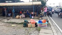 Tujuan para pemudik yang ditemui di Jalan Raya Jakarta-Bogor ini beragam, mulai dari Purwodadi, Brebes hingga Blora.