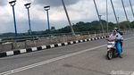 Potret Jembatan Mahkota 2 Samarinda Ditutup Akibat Bergeser