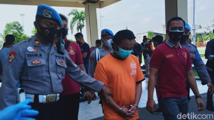 Jumpa pers pembunuhan pemuda di Klaten, Kamis (29/4/2021).