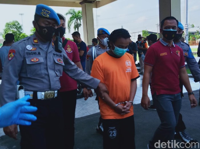 Jumpa pers pembunuhan pemuda di Klaten, Kamis (29/4/2021).
