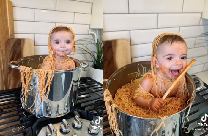 Masukkan Anak ke Panci Spaghetti Demi Konten, Pria Ini Banjir Kritikan