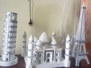 Kreatif, Dua Remaja Ini Sulap Pipa Paralon Jadi Lampu Hias Cantik