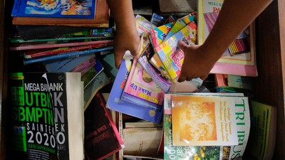 Perpustakaan Desa Jadi Obat Rindu Sekolah Tatap Muka
