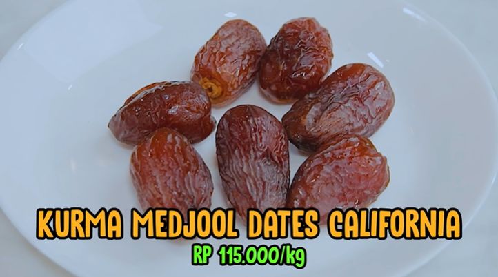 Raditya Dika Bandingin 5 Jenis Kurma