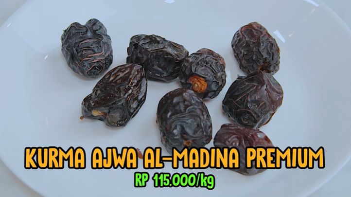 Raditya Dika Bandingin 5 Jenis Kurma