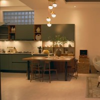 Tak ada sekat yang memisahkan antar ruang sehingga rumah terasa lebih luas. (Foto: Instagram/@raisa6690)