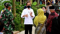 Sesuai laporan yang diterima, Jokowi menyebut jumlah bangunan terdampak gempa Malang, khususnya kerusakan di wilayah Kabupaten Malang, jumlahnya sebanyak 1.716 rumah terdiri dari rusak berat, sedang dan ringan.