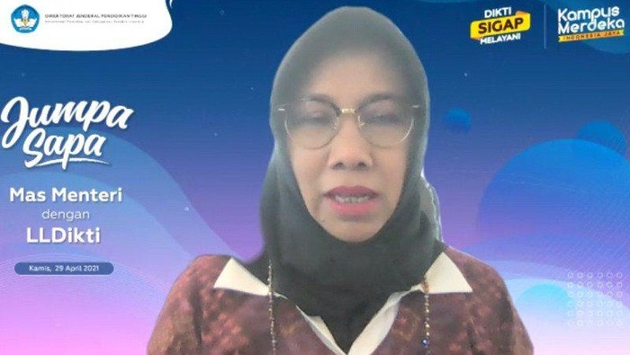 Sekretaris Jenderal Ditjen Dikti Kemendikbudristek, Paristiyanti Nurwadani.