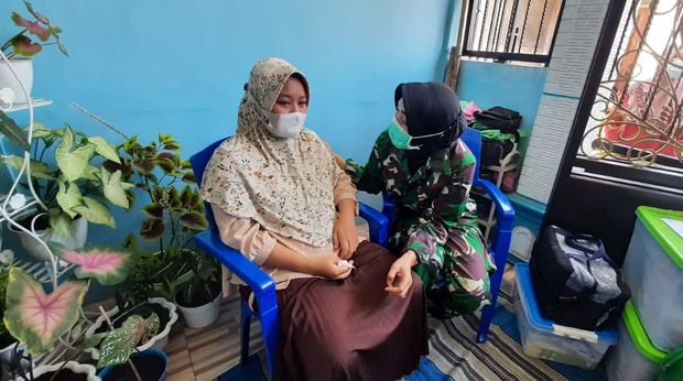Tim psikolog dari TNI AL berupaya pulihkan kesedihan keluarga kru KRI Nanggala-402