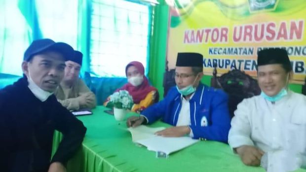 Ustaz Abdul Somad saat di kua peterongan jombang