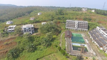 Penampakan dari udara area Bukit Algoritma. Foto: (Satria/20detik)