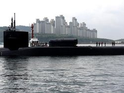 Penampakan Kapal Selam Nuklir Terbesar Amerika