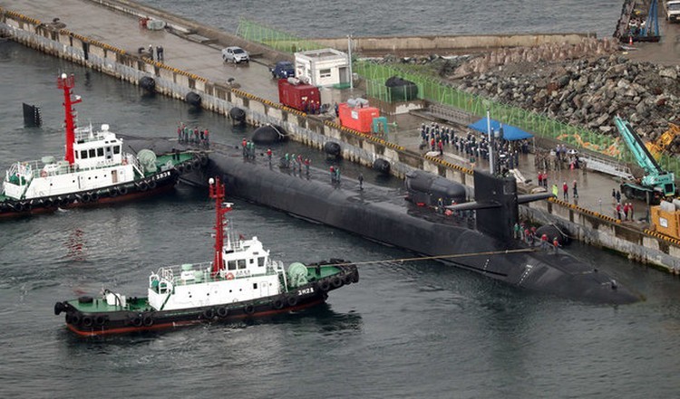 fotoinet kapal selam korea selatan