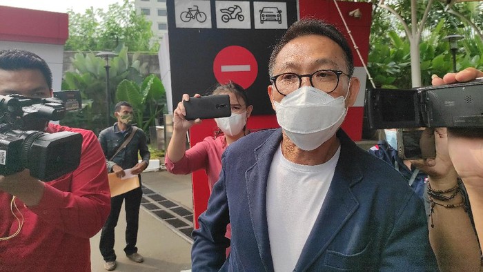 Herman Herry di KPK (Azhar-detikcom)