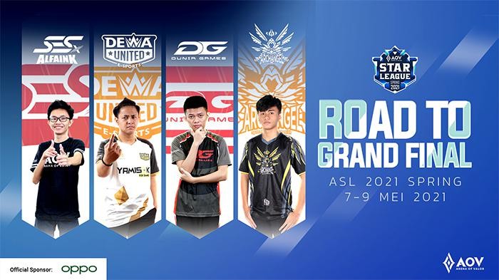 Inilah 4 Tim Terbaik yang Lolos ke Grand Final ASL 2021 Spring