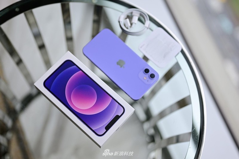 iPhone 12 Ungu
