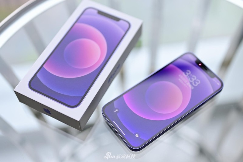 iPhone 12 Ungu
