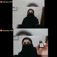Umi menuturkan sesudah masa kontrak kerjanya sebagai TKW selama dua tahun habis, ia belum tahu apakah akan pulang atau terus bekerja di Arab Saudi. Saat berada dalam ketidakpastian itu, dia malah medapatkan jodoh orang Arab Saudi. Jadi saudaranya beliau itu terus langsung ngomong ke saya (menjodohkanya). Terus saya mikir dulu, terus sudah itu cocok gitu. Sudah, saya kasih tahu keluarga dan saya pulang dulu ke Indonesia, tutur Umi. Foto: Dok. Tangkap layar Youtube Sahabat NTB.