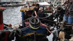 Nelayan Cilincing Mudik Lokal Pakai Perahu Motor Lho
