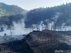 Kawah Sileri Erupsi Lagi, Sebesar Ini Kekuatan dan Fakta di Baliknya!
