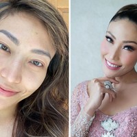 5. Ayu DewiPresenter Ayu Dewi juga tidak luput dari softlens dalam banyak kesempatan. Tak hanya warna-warna natural seperti cokelat, beberapa kali Ayu juga memilih palet mencolok seperti biru.Foto: Instagram