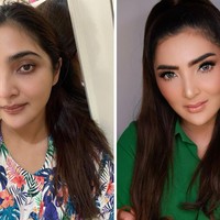 3. AsyantiAsyanti juga sering mengenakan softlens di berbagai postingan Instagram. Ini adalah salah satu penampilan terbarunya saat pakai lensa kontak warna keabuan yang diunggah di Instagram. Foto: Instagram