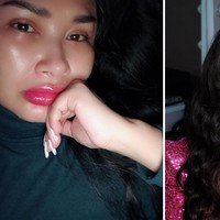 8. Titi DJTiti DJ dikenal berani bereksperimen dengan gaya makeup dan rambut. Tak heran jika ia juga sering pakai softlens warna terang. Foto: Instagram